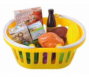 Игровой набор овощей в корзине (Playgo, Play 3756veg)